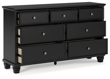 Lanolee Black Dresser - Ornate Home