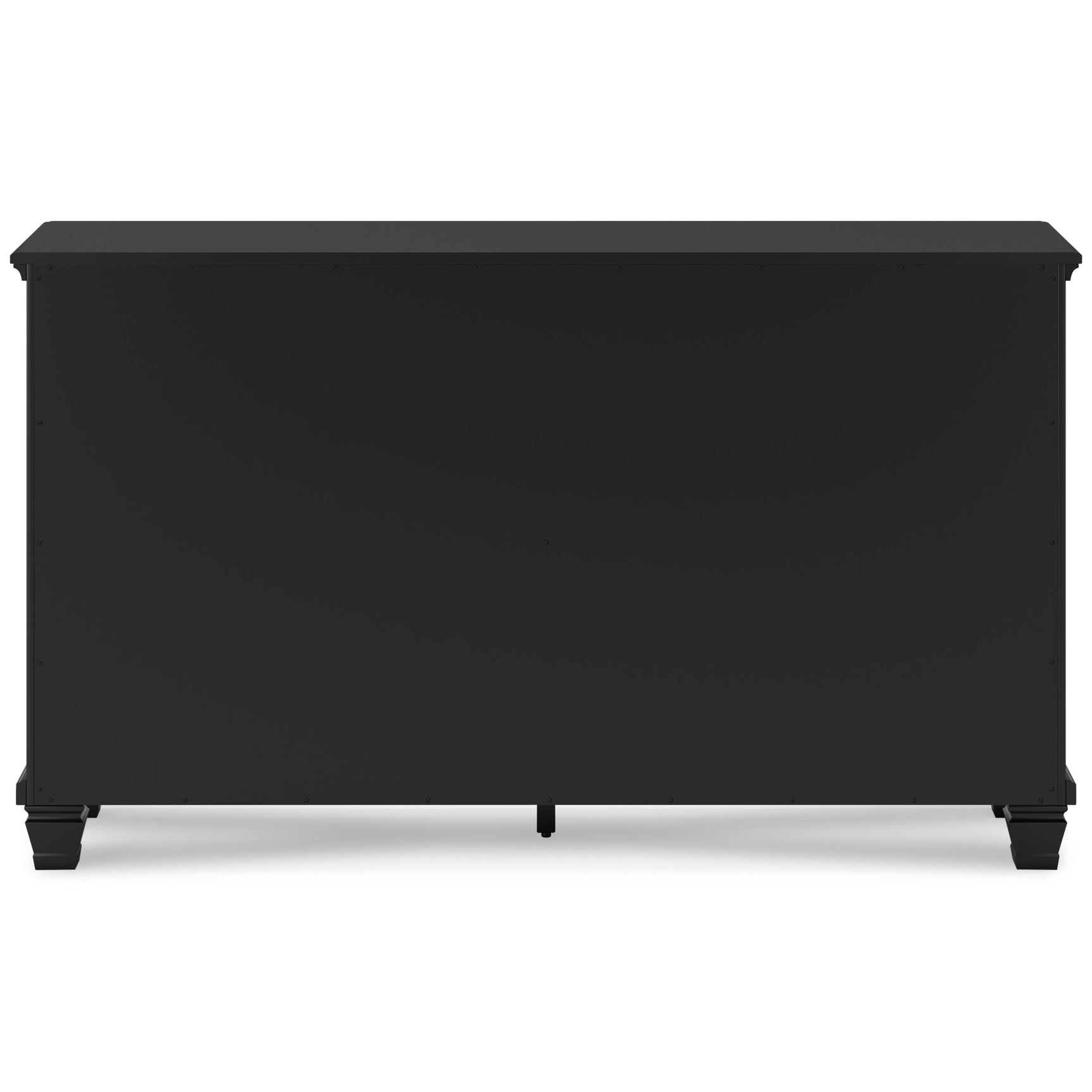 Lanolee Black Full Panel 5-Piece Bedroom Set w/ 2 Nightstands - Ornate Home