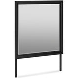 Lanolee Black Full Panel 5-Piece Bedroom Set w/ 2 Nightstands - Ornate Home