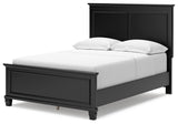 Lanolee Black Full Panel Bed (Online Special Price) - Ornate Home