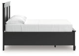 Lanolee Black Full Panel Storage Bed (Online Special Price) - Ornate Home