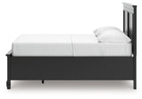 Lanolee Black Full Panel Storage Bed (Online Special Price) - Ornate Home