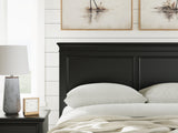 Lanolee Black Full Panel Storage Bed (Online Special Price) - Ornate Home