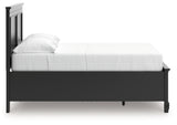 Lanolee Black Full Panel Storage Bed - Ornate Home
