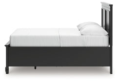 Lanolee Black Full Panel Storage Bed - Ornate Home