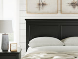 Lanolee Black Full Panel Storage Bed - Ornate Home