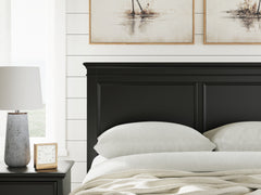 Lanolee Black Full Panel Storage Bed - Ornate Home
