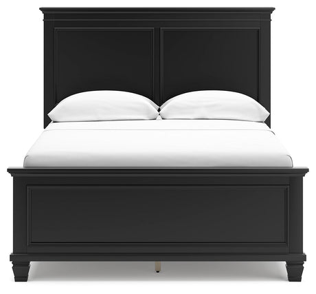 Lanolee Black Full Panel Youth Bed - Ornate Home