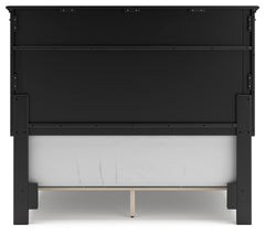 Lanolee Black Full Panel Youth Bed - Ornate Home