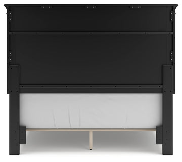 Lanolee Black Full Panel Youth Bed - Ornate Home