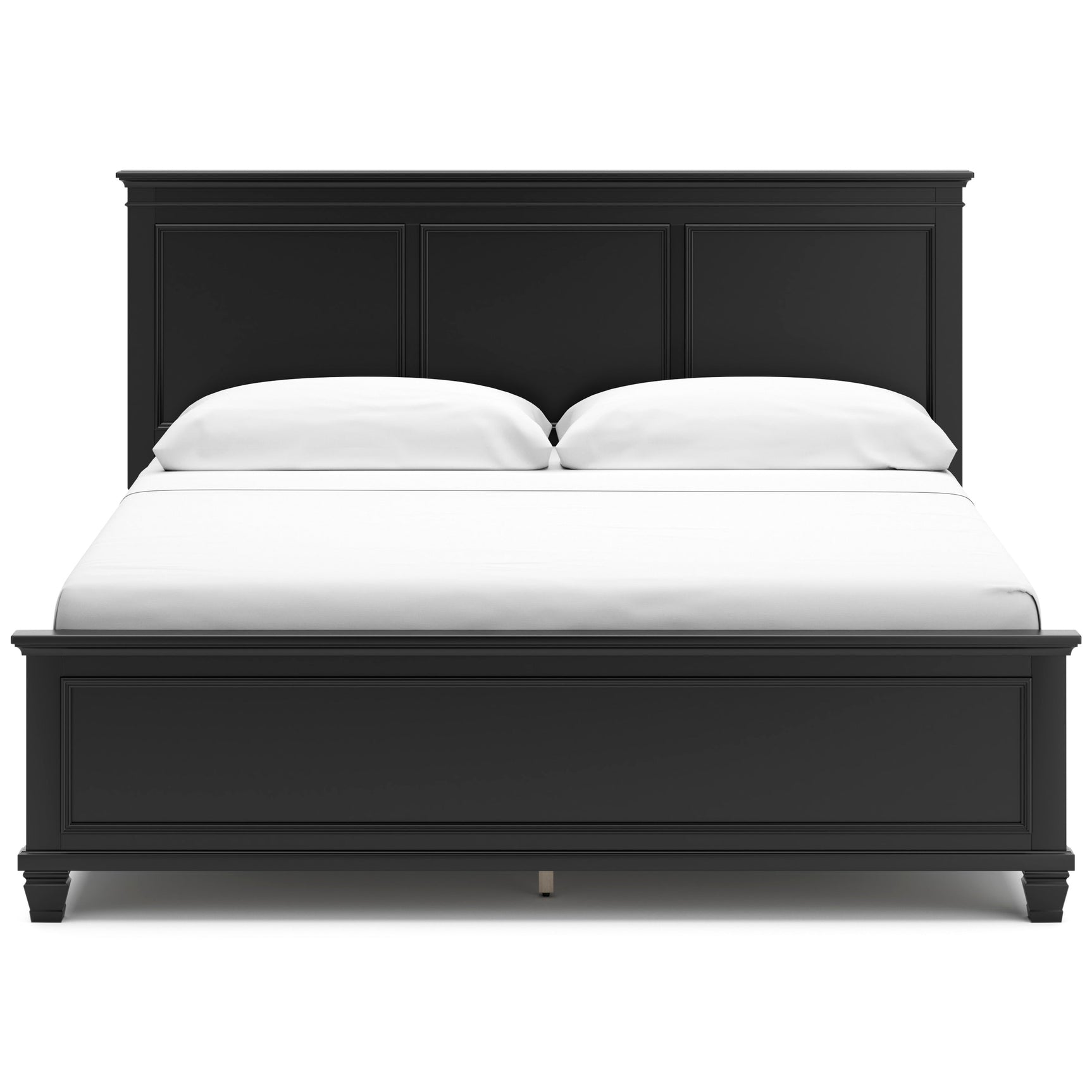 Lanolee Black King Panel 5-Piece Bedroom Set (Online Special Price) - Ornate Home