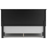 Lanolee Black King Panel 5-Piece Bedroom Set (Online Special Price) - Ornate Home