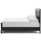 Lanolee Black King Panel 5-Piece Bedroom Set (Online Special Price) - Ornate Home