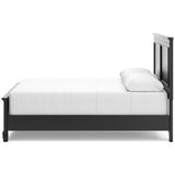 Lanolee Black Queen Panel 6-Piece Bedroom Set w/ 2 Nightstands (Online Special Price) - Ornate Home