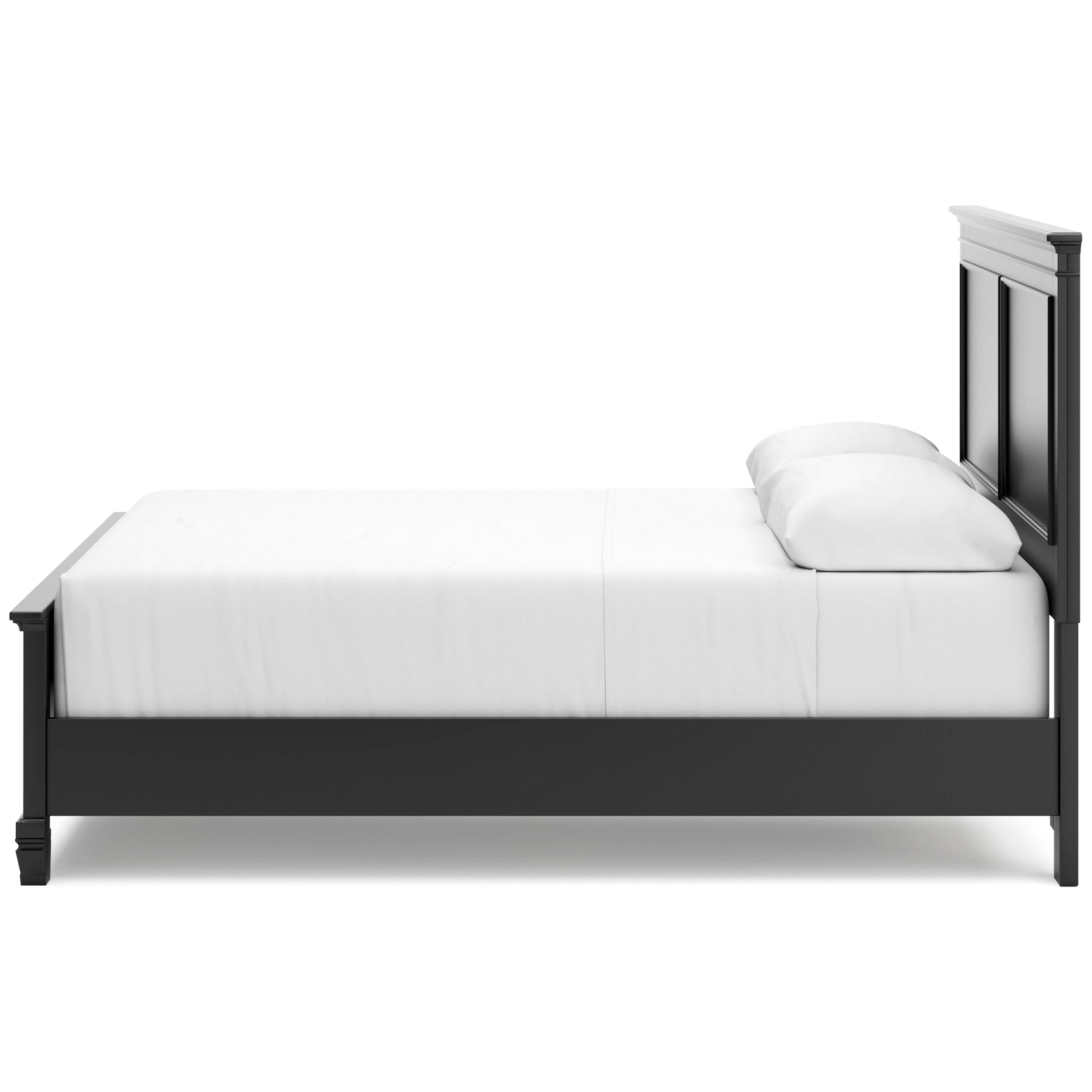 Lanolee Black Queen Panel 6-Piece Bedroom Set w/ 2 Nightstands (Online Special Price) - Ornate Home