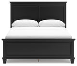 Lanolee Black Queen Panel Bed (Online Special Price) - Ornate Home