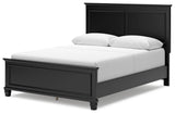 Lanolee Black Queen Panel Bed - Ornate Home