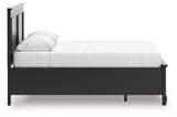 Lanolee Black Queen Panel Storage Bed (Online Special Price) - Ornate Home