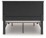Lanolee Black Queen Panel Storage Bed (Online Special Price) - Ornate Home