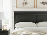 Lanolee Black Queen Panel Storage Bed (Online Special Price) - Ornate Home