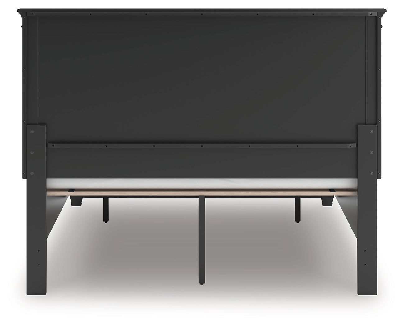 Lanolee Black Queen Panel Storage Bed - Ornate Home