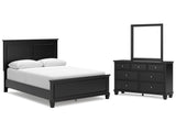 Lanolee Queen Panel Bedroom Set with Dresser and Mirror (Online Special Price) - Ornate Home
