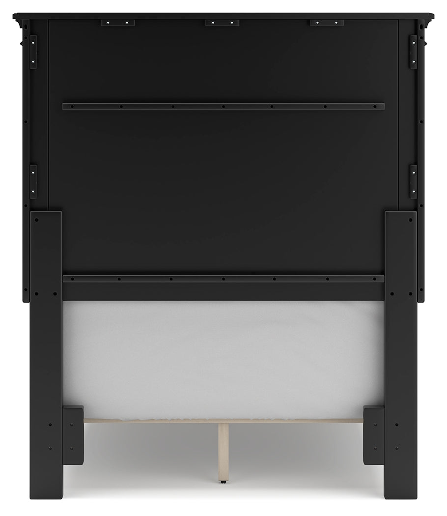 Lanolee Twin Panel Bedroom Set with Dresser and Mirror (Online Special Price) - Ornate Home