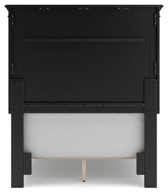 Lanolee Twin Panel Bedroom Set with Dresser and Mirror - Ornate Home