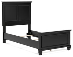 Lanolee Twin Panel Bedroom Set with Dresser and Mirror - Ornate Home