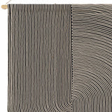 Lanse Black and White Geometric Wall Hanging - Ornate Home
