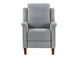 Lansing Gray Push Back Reclining Chair - Ornate Home