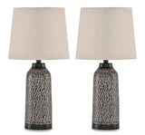 Lanson Antique Bronze Finish Table Lamp (Set of 2) (Online Special Price) - Ornate Home