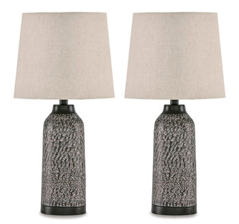 Lanson Antique Bronze Finish Table Lamp (Set of 2) (Online Special Price) - Ornate Home