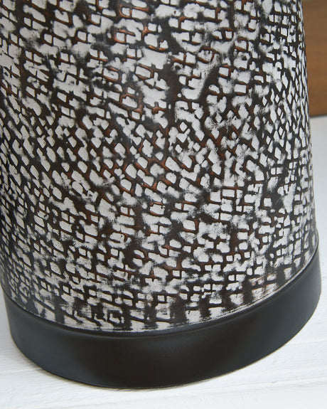 Lanson Antique Bronze Finish Table Lamp (Set of 2) - Ornate Home