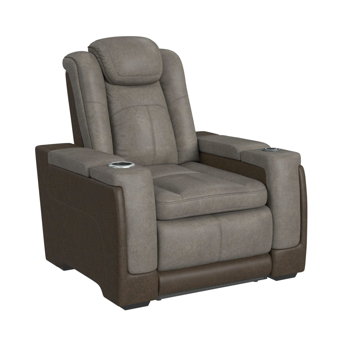 Lantana Rocky Grey/Brown 3-Piece Living Room Set - Ornate Home