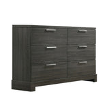 Lantha Gray Oak Dresser - Ornate Home