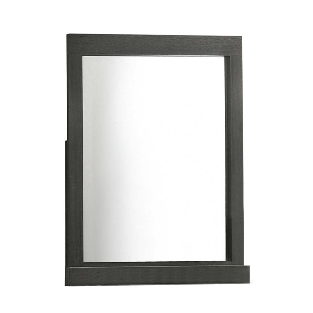 Lantha Gray Oak Mirror - Ornate Home
