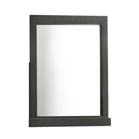 Lantha Gray Oak Mirror - Ornate Home