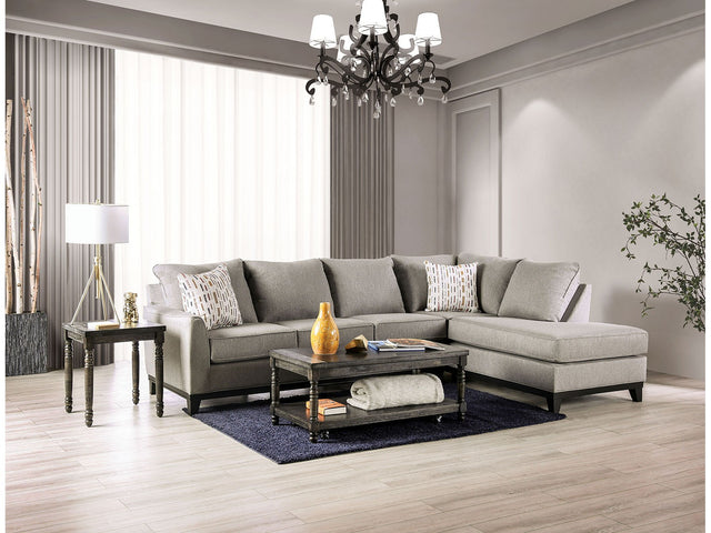 Lantwit Light Gray Sectional - Ornate Home