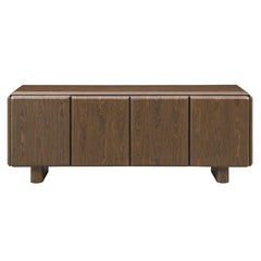 Lanza Dark Walnut Console Table - Ornate Home