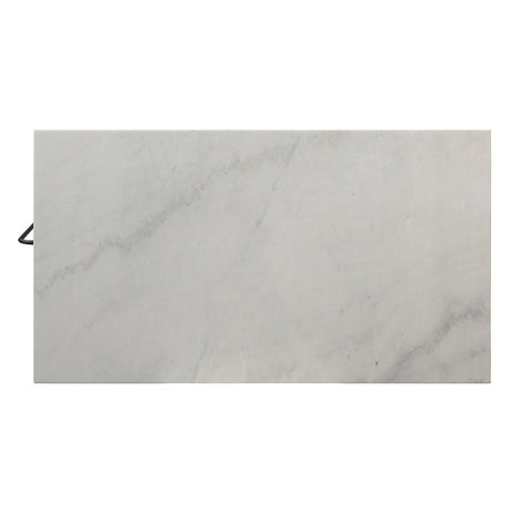 Lanzo Marble & Antique Pewter Kitchen Island (Counter) - Ornate Home