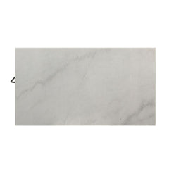 Lanzo Marble & Gunmetal Kitchen Island (Counter) - Ornate Home