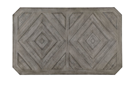 Laquila Gray 6 Pc. Dining Room Set w/ Bench - Ornate Home