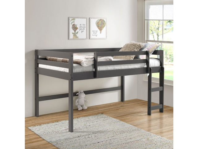 Lara Gray Loft Bed - Ornate Home