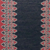 Lara Red/Blue Pillow (Set of 2) - Ornate Home