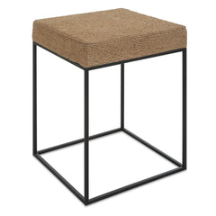 Laramie Brown Rustic Rope Accent Table - Ornate Home