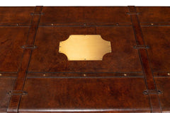 Laramie Brown Trunk Coffee Table - Ornate Home