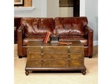 Laramie Brown Trunk Coffee Table - Ornate Home