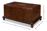 Laramie Brown Trunk Coffee Table - Ornate Home