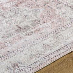 Laran Taupe Distressed Washable Area Rug - Clearance - Ornate Home